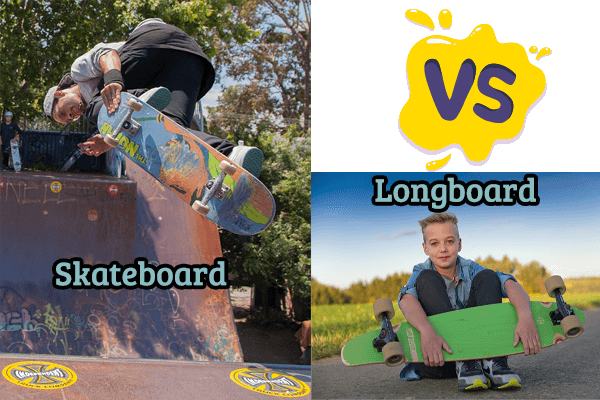 longboard vs skateboard