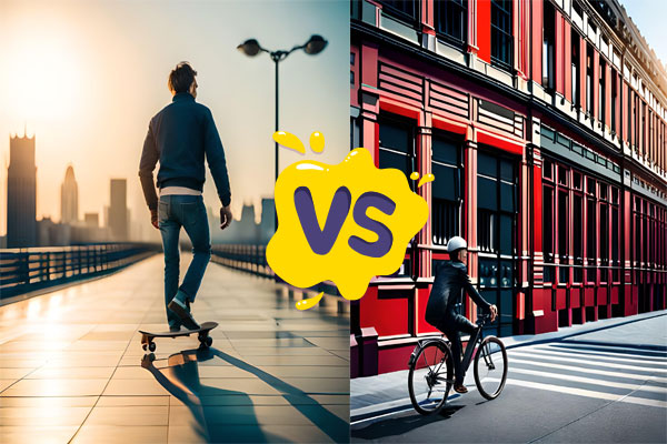 longboard_vs_bike_commuting